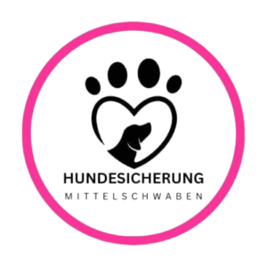 logo hundesicherung mittelschwaben weiß